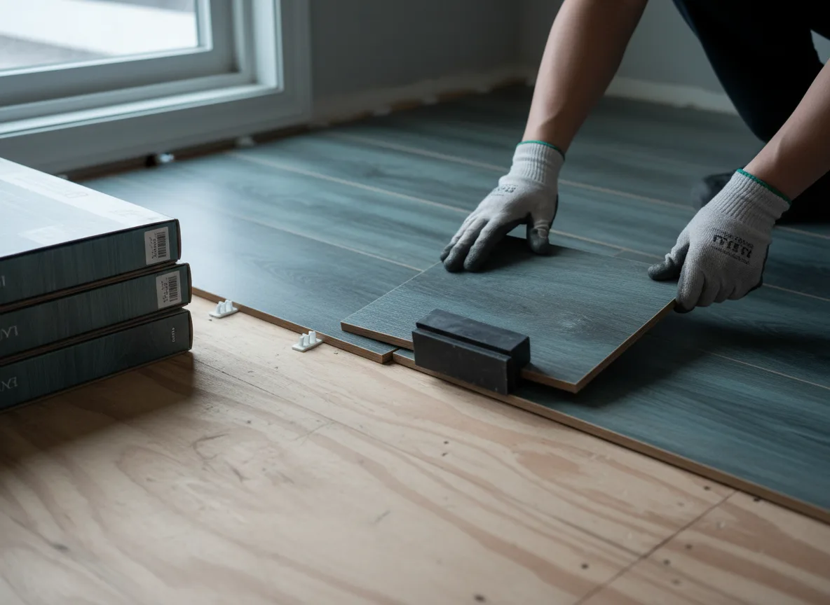 Luxury Vinyl Plank Installation company in Bathgate, ND
